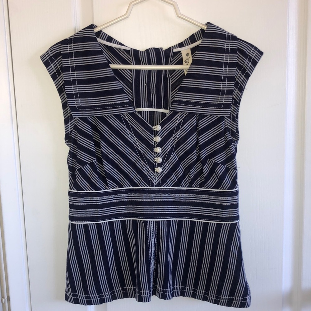 Anthropologie Floreat Summer Top